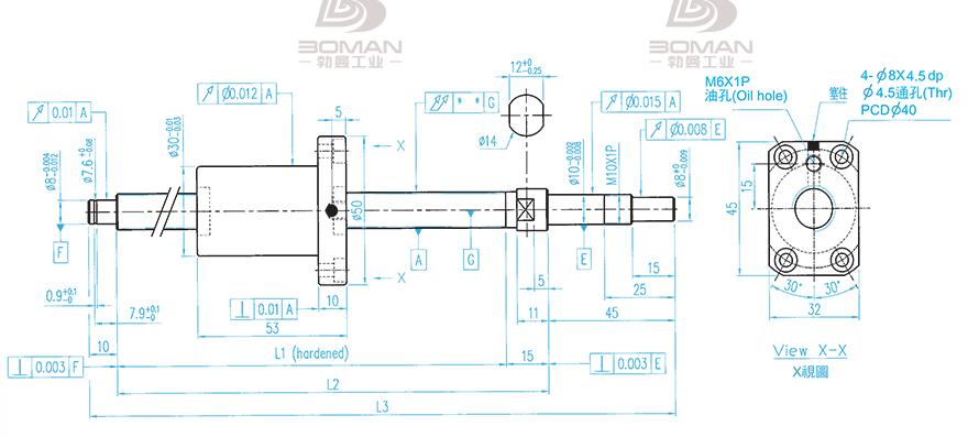 TBI XSVR01210B1DGC5-230-P1 tbi丝杆厂家